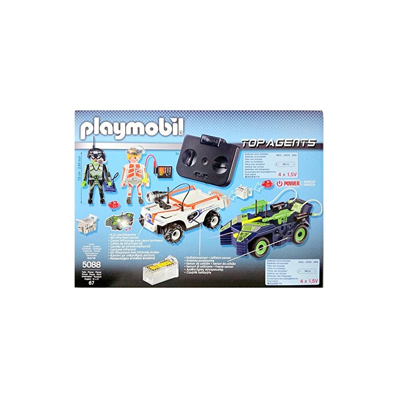 Playmobil 5088 - Top Agents - IR Future Cars