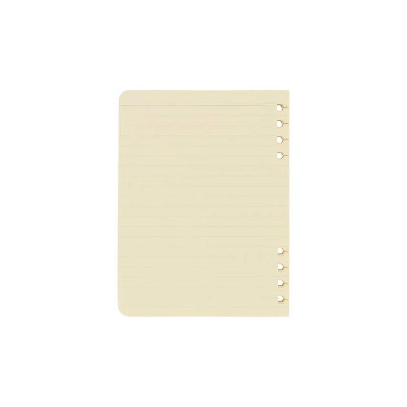 Delphonics Rolburn Flexible Refill Ruled M (Cream) 2-Piece Set of