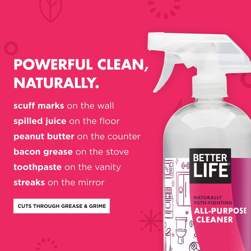 Better Life All Purpose Cleaner - Multipurpose Home and Kitchen