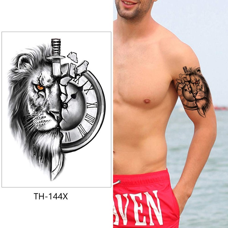Lion Tattoos Arm Tattoos Fake Tattoos Festival Tattoos Lion Tattoos