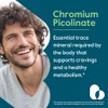 BESTVITE Chromium Picolinate 200mcg (250 Vegetarian Capsules) - No Stearates