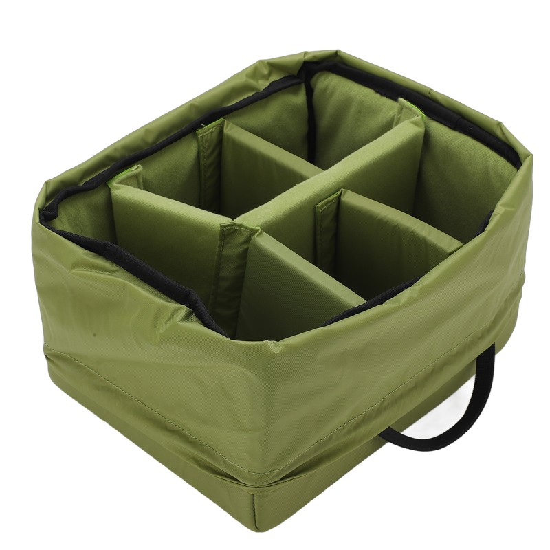 Waterproof Insert Padded Partition Camera Bag Lens Case for DSLR