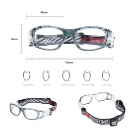 ''N/A'' SooGree kids Basketball Soccer Football Sports Training Glasses Protective Eyewear Goggles Anti Fog Lens for Boys Girls Youth Safety Glasses Age 7-12