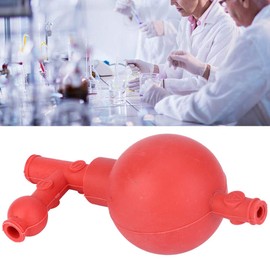 QANYEGN 2 Pcs Suction Bulb, Pipetting Ball Quantitative Suction Bulb, Ear Washing Suction Bulb for Lab Pipettor Accessories