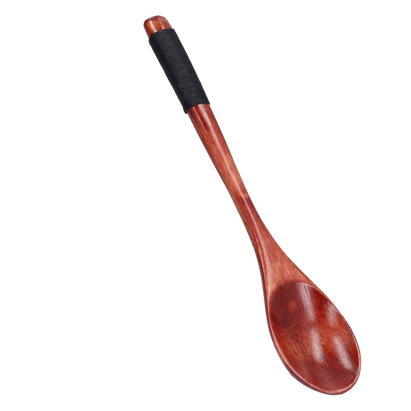 Wooden Tableware Set EcoFriendly Spoon Fork Reusable Hand Made Utensils