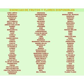 La Perfumm 50 Esencias Aromáticas De 10ml Aceite Difusor Aromaterapia