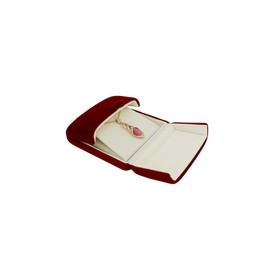 Svea Display Maroon Premium Quality Velvet Jewelry Box Case Wedding Birthday Present Packaging (Pendent Earrings Case)