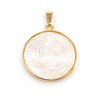 Mother of Pearl Saint Benedict Medal 1 Inch Dijes San