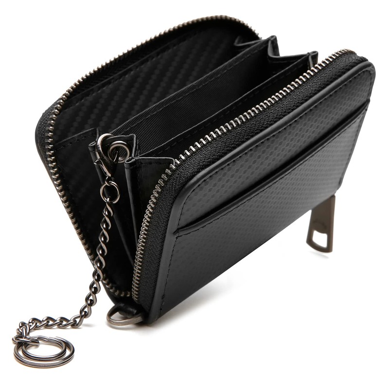 Men’s Small Coin Wallet, Coin Case, Card Case, Genuine Leather,