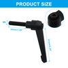 PHITUODA 2Pcs Adjustable Clamping Lever Handle M8 x 32mm Male