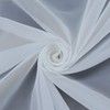 Plain Colour Voile Freehand Bow Scarves Decorative Curtains
