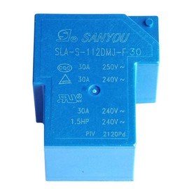 SLA-S-112DMJ-F-30 12VDC 30A 4Pins 1 Form A General Purpose Relay Normally Open Miniature High Power Relay