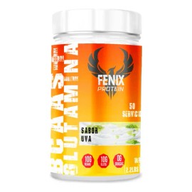 Aminoácidos Bcaas  Glutamina Fenix Protein 1kg Sabores                                                                                                