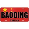 Baoding China Flag Metal License Plates | Countries and Cities