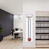 Goal Thermometer Chart Goal Tracker - 48"x12" Adhesive Dry Erase