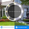 4 Packs Cool White Solar Ground Lights