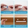 12pcs Under Cabinet Lights Magnetic Stickys, Replacement Magnetic Strips with