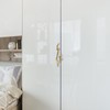 Uonlytech Gold Twig Pulls Brass Cabinet Pull Handle Flower Branch