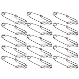 15pcs Stainless Steel Tuna Clips Longline Branch Hangers Snap Fishing Accessory Easy On Off Suitable for ExcellentFor Long Line Fishing F