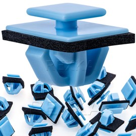 Rexka 40pcs Door Liftgate Body Side Wheel Flare Rocker Moulding Retainer Clip for Hyundai Kia 87756-1F000 Elantra Santa Fe Kona Palisade Tucson Veloster Cadenza Forte NIRO Soul Sportige