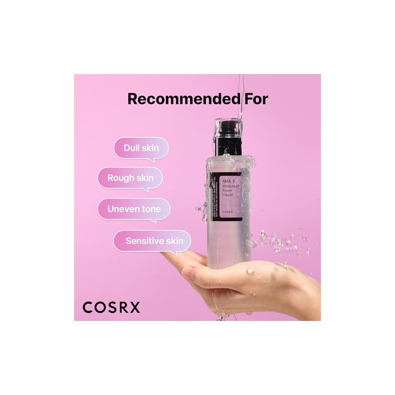 COSRX AHA 7 Whitehead Power Liquid (Renewal), 100ml / 3.38