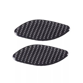 auguisy-motortrim For Corvette C8 2020-2024 Door Storage Box Slot Trim Mat 2pcs Soft Carbon Fiber