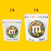 M&M'S Pre-Designed Thank You Milk Chocolate Candy - 5lbs Bulk