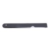 Entatial 20cm Fan Shaped Folding Multiscale Measuring Ruler Black Plastic