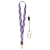 PATIKIL Elastic Lanyard for Keys, Cute Keychain Neck Lanyard for