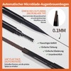 Noerrors Eyebrow Pencil Microblading in Dark Brown, Precise Slim Fine