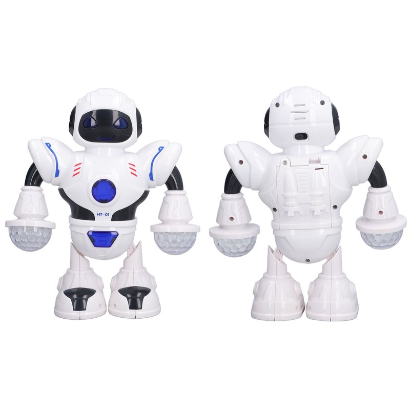 Electric Robot Toys Cooling Light Swing Arms Legs Dancing Robot