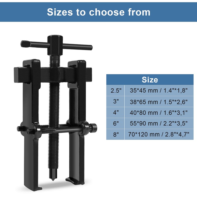 Universal Puller Tool 2 Arms, Bearing Puller Claw Puller Parallel