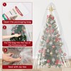 PROWEE 9FT Clear Christmas Tree Bag – Waterproof Upright Christmas
