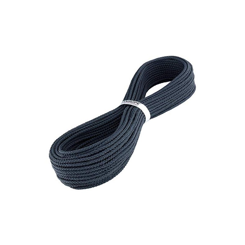 Kanirope® Polyester Rope Polyester Polybraid 3 mm 50 m Black