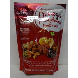 WildRoots Omega Powerhouse Trail Mix 24oz 680g (1 Bag)