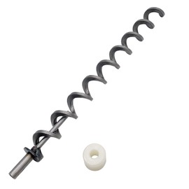 17 Inches Direct Igniter Auger Shaft Screw Push Rod/Shaft and Auger Motor Bushing Kit, Replacement for Most Traeger Pellet Grills Augers