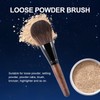Loose Powder Brush for a Flawless Finish Ultra-Soft High-Density Vegan