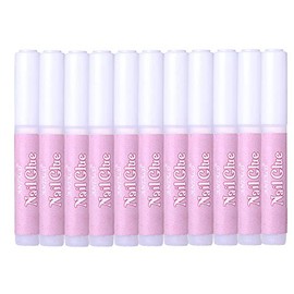 BOOLAVARD 10 x Tubes of Professional Quality 2G Extra Strong False Nail Glue False Nails Gluing