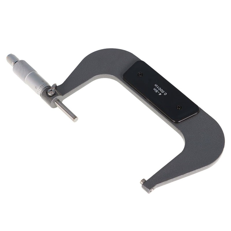 mitoharet Outside Micrometer Set, 4-5 Inch Micrometer Measuring Tool 0.0001