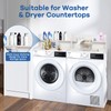 Noafocks Washer and Dryer Covers - Top Wood Countertop Washer