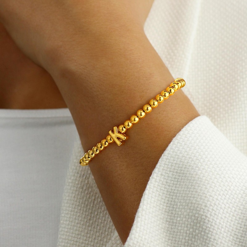 M MOOHAM Birthday Gifts for Teen Girls - Initial Bracelet