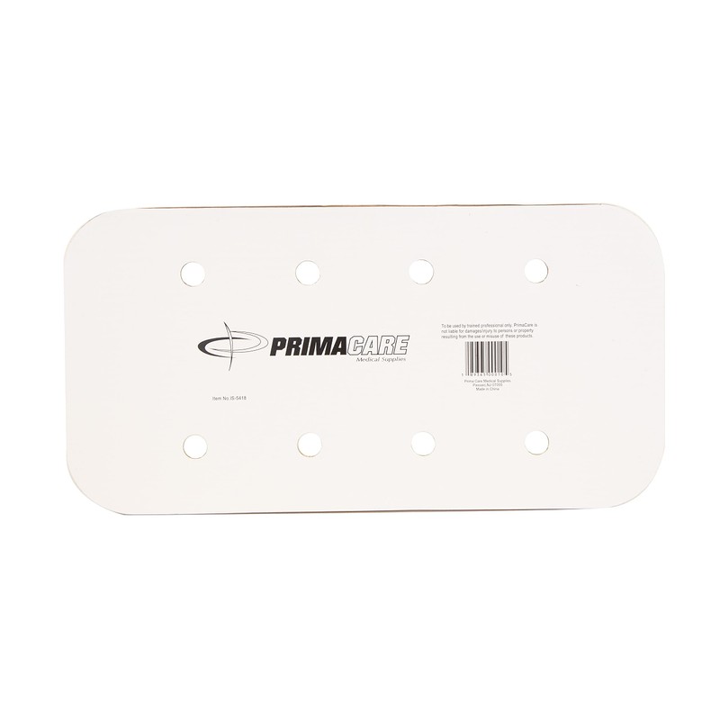 Primacare IS-5412 Padded Cardboard Splint Wrist Brace or Leg Support