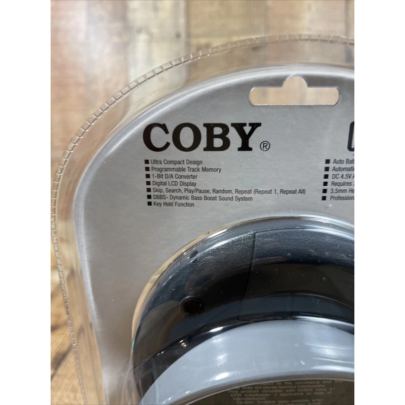 Coby NEW COBY SILVER DID MAN/WALKMAN CD PLAYER DYNAMIC BASS
