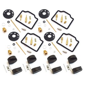 Ultimate Carburetor Repair Rebuild Kit & Floats - Compatible with Honda CB750 CB750K - 1972-1976