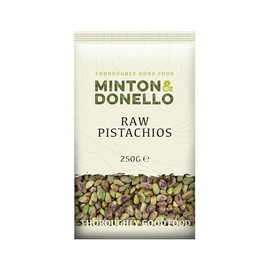 Minton & Donello - Raw Pistachios, Natural & Unsalted, Perfect for Healthy Snacking, 250g