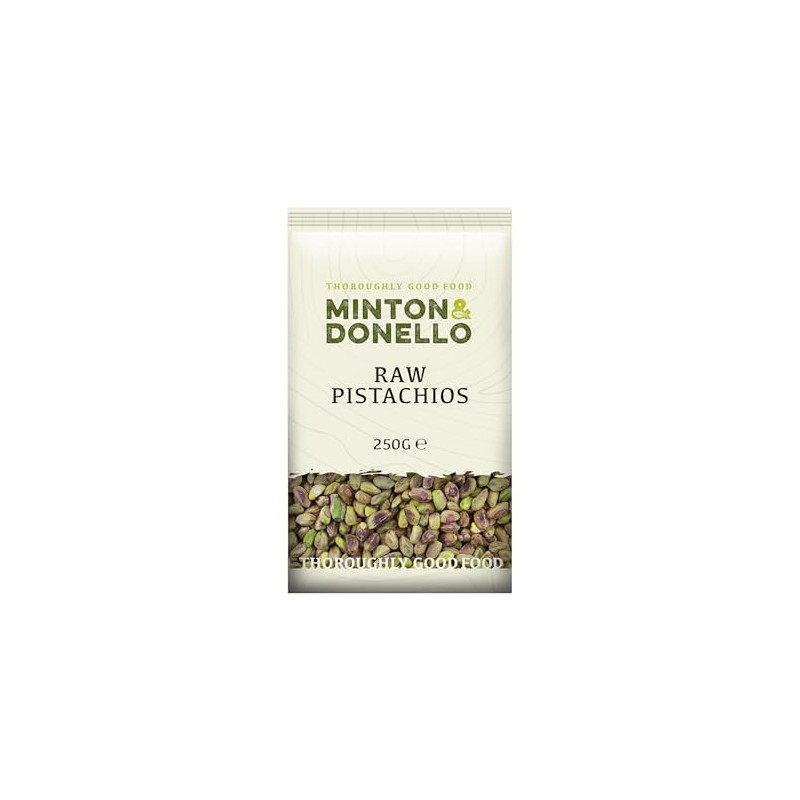 Minton & Donello - Raw Pistachios, Natural & Unsalted, Perfect