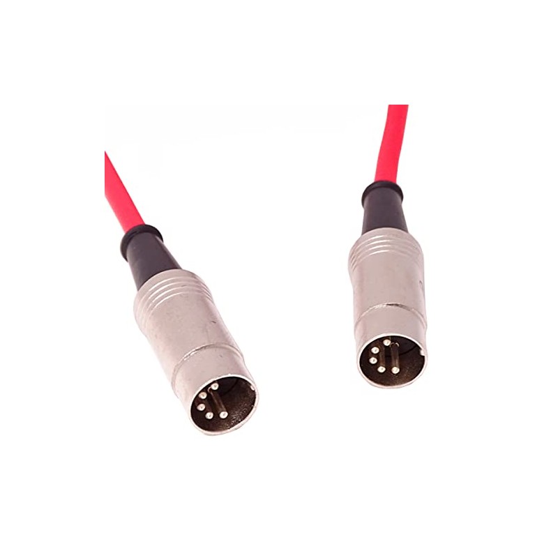 keepdrum MIDI-001 Midi cable 4m Red