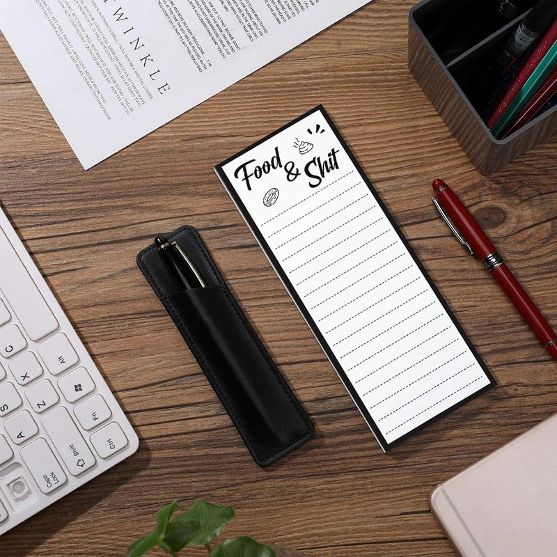 AIMALL 4 PCS Magnetic Notepad for Refrigerator – Tear-Off Memo