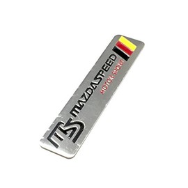 Mazda Speed MS mazda Emblem Plate Sticker Metal
