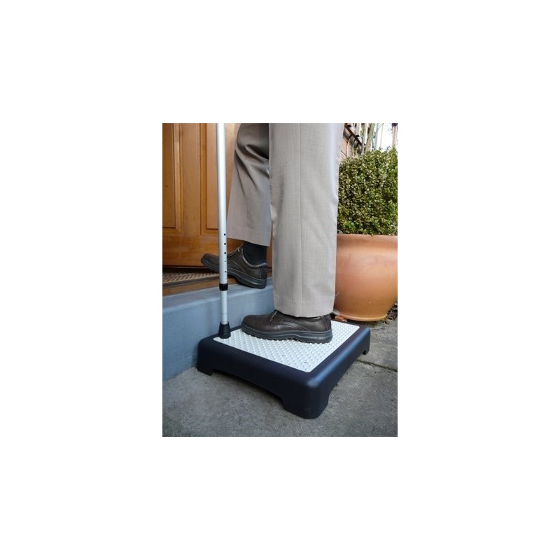 LA STURDY Non Slip Outdoor/Indoor Half Door Step, 19.25x15.5x4in, 440lbs
